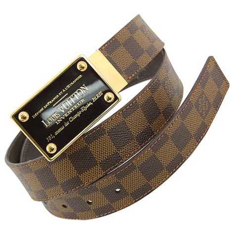 louis vuitton mens brown belt|lv belt price original.